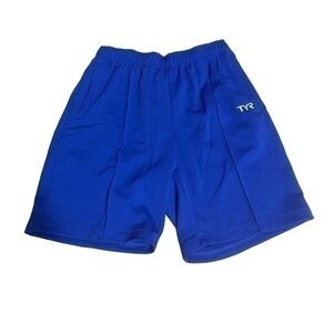 TYR Male Warm Up Short - Royal - Size Medium - NWT